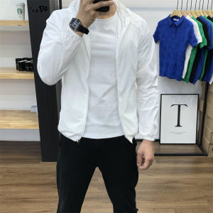 Áo Chống Nắng Nam Mùa Hè Mỏng Thoáng Khí Chống Tia UV Ngoài Trời Thời Trang Câu Cá Áo Khoác Thời Trang Chống Nắng Cho Nam
