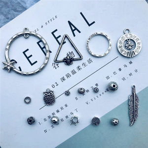 Vòng Cổ Hạt Nhựa Thủ Công Vật Liệu Treo Trang Sức Hợp Kim Phụ Kiện Vòng Tay DIY Phụ Kiện Trang Sức Thời Trang Mới Ra Lò