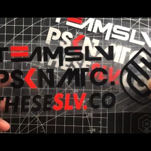 04 Stiker Cutting Set TEAM SLV These SLV Pasukan Matic PSKN MTC Sticker Cutting Pack Racing Murah