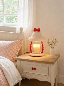 FANCY LAMP CLUB | Aromatic Wax Melting Lamp Cream Style Lighting Decor