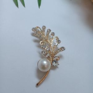 Bros Jilbab Inara Mewah Elegan Simple Cantik Pin Syal Hijab Aksesoris kerudung segi empat Modern