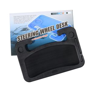 Steering wheel desk car accessory