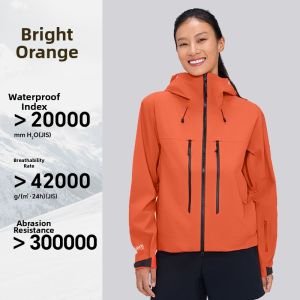 Rainproof Windproof Climbing Shell Jacket