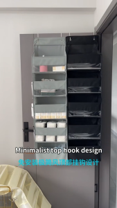 Fabric hanging storage bag wardrobe door toys clothes books miscellaneous items storage bag