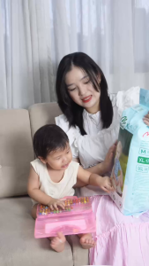 [Tặng KhănSữa Xịn]Bỉm Tã Momo Diamond NATURE Hạt Bơ Đủ Size(Thấm Hút Tốt Nhất)