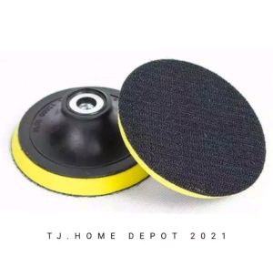 Tatakan Amplas Velcro 4" Inch Amplas Bulat