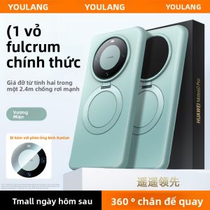 Ốp lưng điện thoại YOULANG cho Huawei Mate60 Pro chất liệu TPU họa tiết gấu trúc có đế từ tính