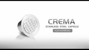 RECAFIMIL Reusable Stainless Steel Coffee Capsules Refillable Capsules Filters Pods for Nespresso OriginalLine Machines