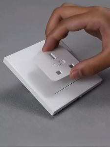 Lil’ Curators SG Electric Socket Cover | Baby Safety Slide-On Plug Protector for Singapore 3-Pin Power Outlet (UK Type)