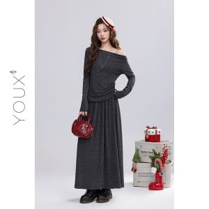 YOUXIANG | Bộ Đồ Casual Ba Món Hàn Quốc