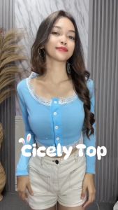 BRIEE FASHION - CICELY CARDIGAN KANCING BLOUSE RENDA / CARDGAN GAYA KOREA WANITA