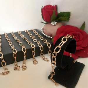 Aksesoris Perhiasan Kualitas Tinggi: Gelang Rantai Swasa (Kuning Selamanya)