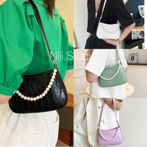 ถูกและดี L2-010 กระเป๋าสะพายข้าง กระเป๋าถือ กระเป๋าแฟชั่นเกาหลี และกระเป๋าสอนเซ็นเซอร์ ซิบ แต่งมูลคอมพิวเตอร์ สายมูก และลายหนังจราเข้