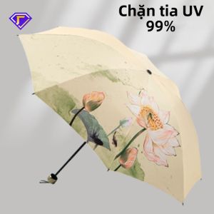Foldable Rain and Sun Protective Umbrella Double Person