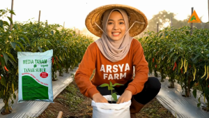 Khusus Gosend Media Tanam Tanah Subur Organik - Hijau