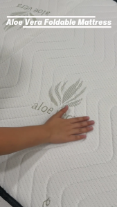Hauser Mattress Aloe Vera Foldable Mattress | Tilam Lipat | Cooling & Breathable | Comfortable