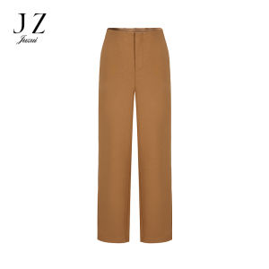 JZ Casual Air Cotton Loose Dad Scythe Pants Womens New Style Spring 2025 Harlan Pants Simple Style Long Pants Polyester Fiber