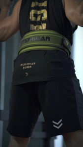 FITTERGEAR : POWERED ARMOR BELT เข็มขัดยกน้ำหนัก เข็มขัดออกกำลังกาย ช่วยป้องกันการบาดเจ็บส่วนหลังจากการยกน้ำหนัก