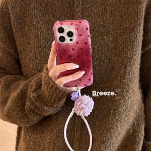 Sweet Polka Dot Baking Paper Pattern Mobile Phone Case Full Cover for Honor 300Pro/300Gt/80/70/60 V40 X40 X60I+ Play7T