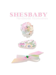 Rainbow Baby Unicorn Hair Accessories Set Girls Headwear Edge Clip Childrens Fashion Korean Style Hair Decorations for Girls