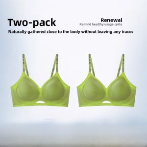 PIER N°5 | Ultra-Thin Breathable Quick-Drying Womens Underwear 2025 New Summer Collection Cool Sensation Gathered Small Chest Support