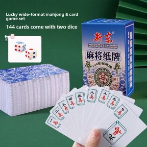 SHENWO | Portable Waterproof Durable Mahjong Playing Cards