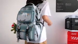 Balo Họa Tiết Graffitib siêu rộng Thời Trang Ulzzang Cao Cấp có ngăn đựng laptop - Chiến Binh Store2510