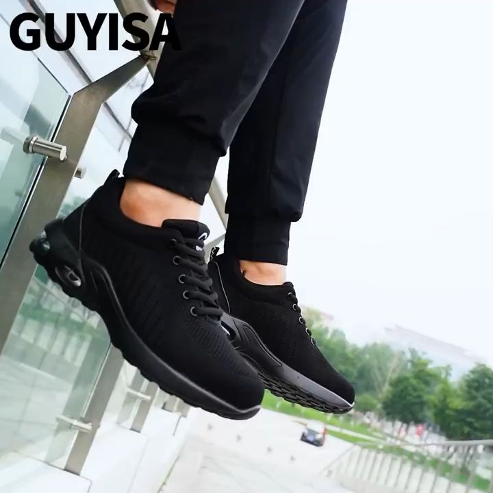 GUYISA Safety Shoes Steel Toe Low-cut Anti Smashing Light