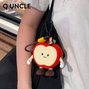 Mini Creative Silicone Earphone Bag Keychain Storage Pouch Lipstick Holder Shape Organizer Accessory Fashionable Bag Charm