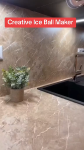 NEW lce Ball Maker Kettle Kitchen Bar Accessories Gadgets Creative lce Cube Mold 2 In1 Multi-Functi