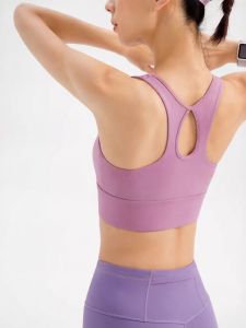 VFU | High-Strength Zip Quick-Dry Anti-Shock Sports Bra for Women