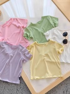 Childrens Lightweight Modal Fabric Summer T-Shirt