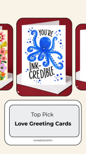 Funny Sweet Octopus Card Cute Pun Card “You’re Ink-credible” Appreciation Gift
