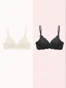 Miss Curiosity | Gathering Wireless French Lace Bra 2 Pcs