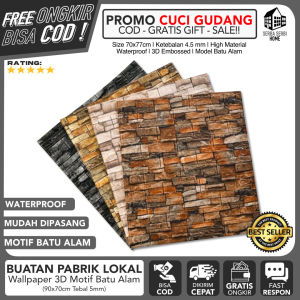 Wallpaper Foam 3D Timbul: Dekorasi Dinding yang Elegan