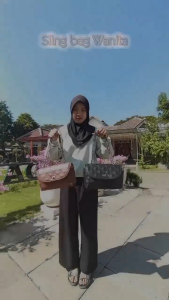 #CROWN# TAS FASHION WANITA TERMEWAH!! Tas bahu tas selempang wanita tas bordir tali ulir termurah tas staylish kekinian