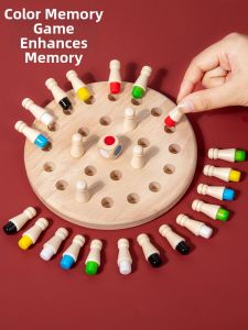 Educational Memory Chess Board Focus Training Parent-Child Interaction Toy