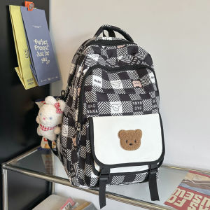 Adorable Blue Bookbag for Girls Elementary School Students Grades Three to Six Cute Dual-Shoulder Backpack High Aesthetic Value
