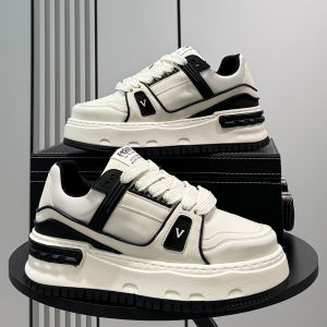 Original Mens Casual Shoes 2025 Autumn Winter Trend Versatile Leisure Bread Shoe Youth Sports White Board Shoe