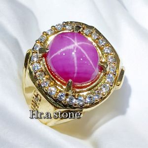 CINCIN BATU AMERICAN PINK STAR 6 SUPER KUALITAS
