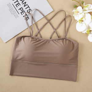 Quick Dry Surfing Bikini Short Strap Womens Underwear No Steel Ring Gathered Bra Fast Drying Swimming Suit Casual Surf Suit