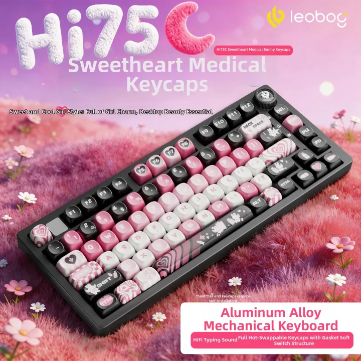 LEOBOG | Customized Mechanical Wired Keyboard for Gaming and Office Delta Style