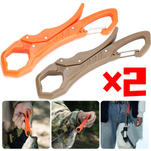 2Pcs Outdoor Mini Fish Mouth Buckles Multi Functional Keychain Large Opening Glove Fixing Clip Portable Storage Clip Tools