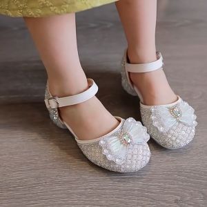 Sepatu Pesta Heels Import Murah Anak Perempuan Luxi Tie (ZH-SS224)