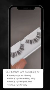 Bulu Mata Palsu 3 Dimensi | Hindi S 3D (SATUAN)