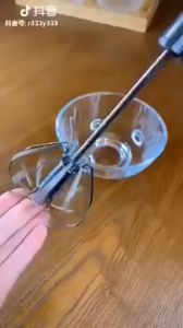 Semi Automatic Egg Beater Household Hand Press Manual Non Electric Hair Egg/Pukul separa automatik