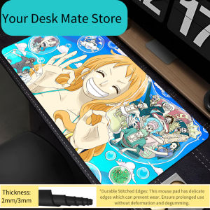 Bandai | Mouse Pad one piece Nami Gaming Accessories PC Gamer alfombrilla Computer Desk Mat Laptop Varmilo Keyboard Pad Mousepad