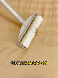 ไม้กลิ้งกาวดักฝุ่น 10 ม้วน แทนเปลี่ยนได้ เก็บขนสัตว์-ผมร่วง ทุกพื้นผิว พกพาสะดวก