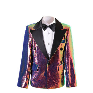 LEHANSU | Iridescent Performance Suit for Boys
