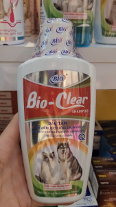Sữa Tắm Bio Clear - Hỗ Trợ Viêm Da Kích Ứng Da Nấm Da Mượt Lông cho Chó Mèo